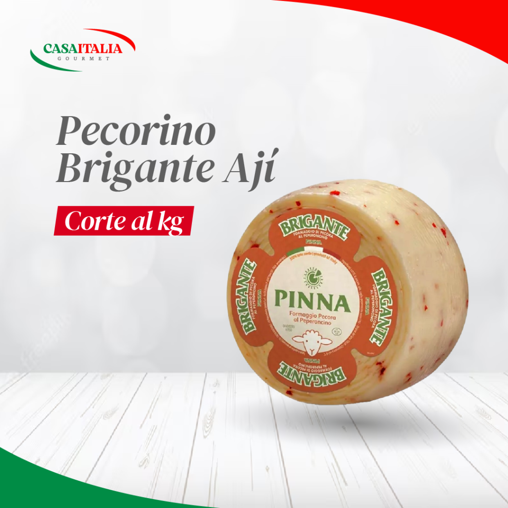Pecorino Brigante con Ají Casa Italia Gourmet, Catálogo