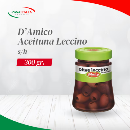 Aceitunas Leccino deshuesadas 300 g D'Amico