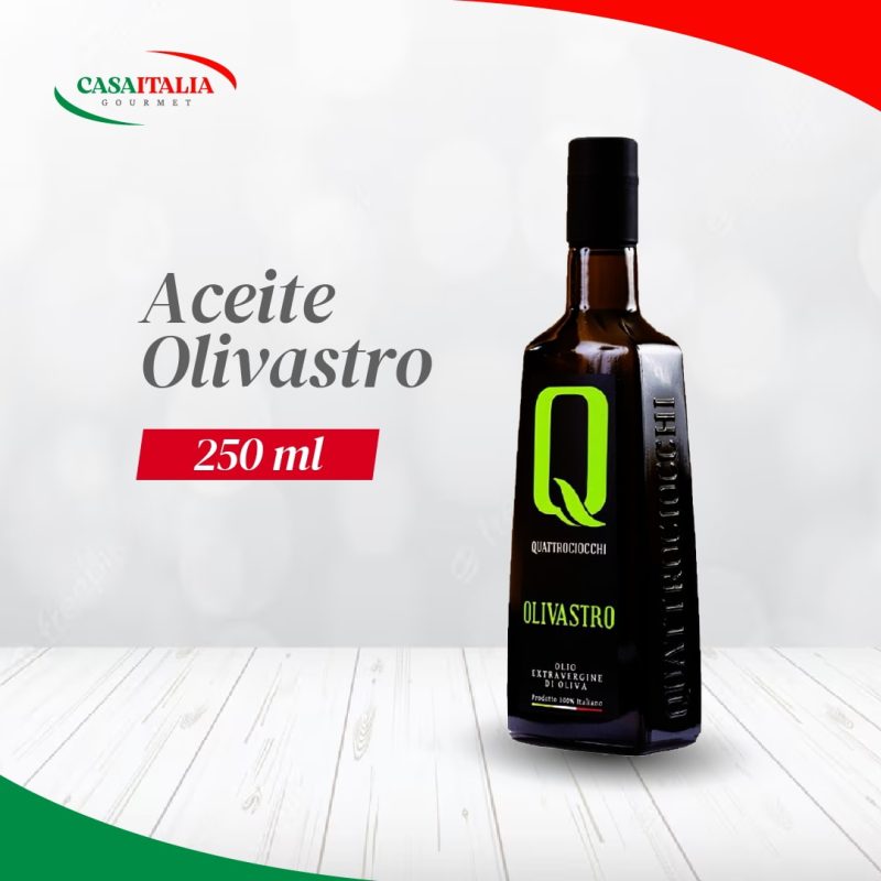 OLIVASTRO Aceite de oliva EVO 250 ml Quattrociocchi