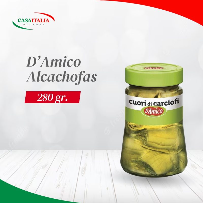 Alcachofas (Corazones) 280 g D'Amico