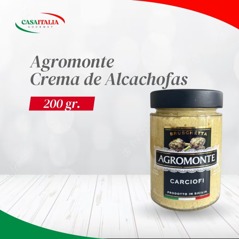 Crema de Alcachofa 200 g Agromonte