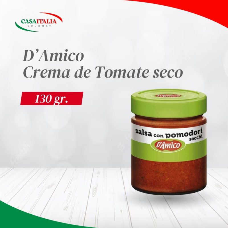 Crema de Tomates Secos 130 g D'Amico